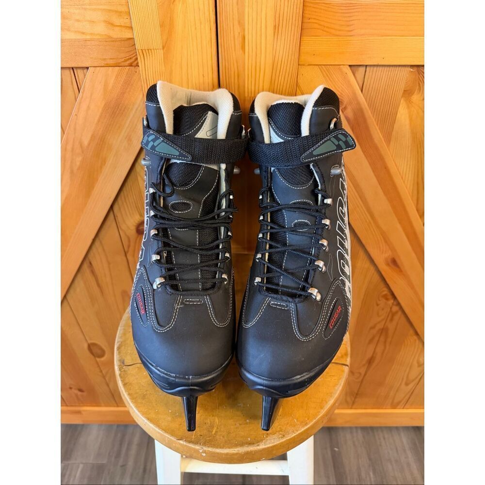 American Athletic Cougar Softboot Hockey Skates Size 12 - Picture 2 of 7